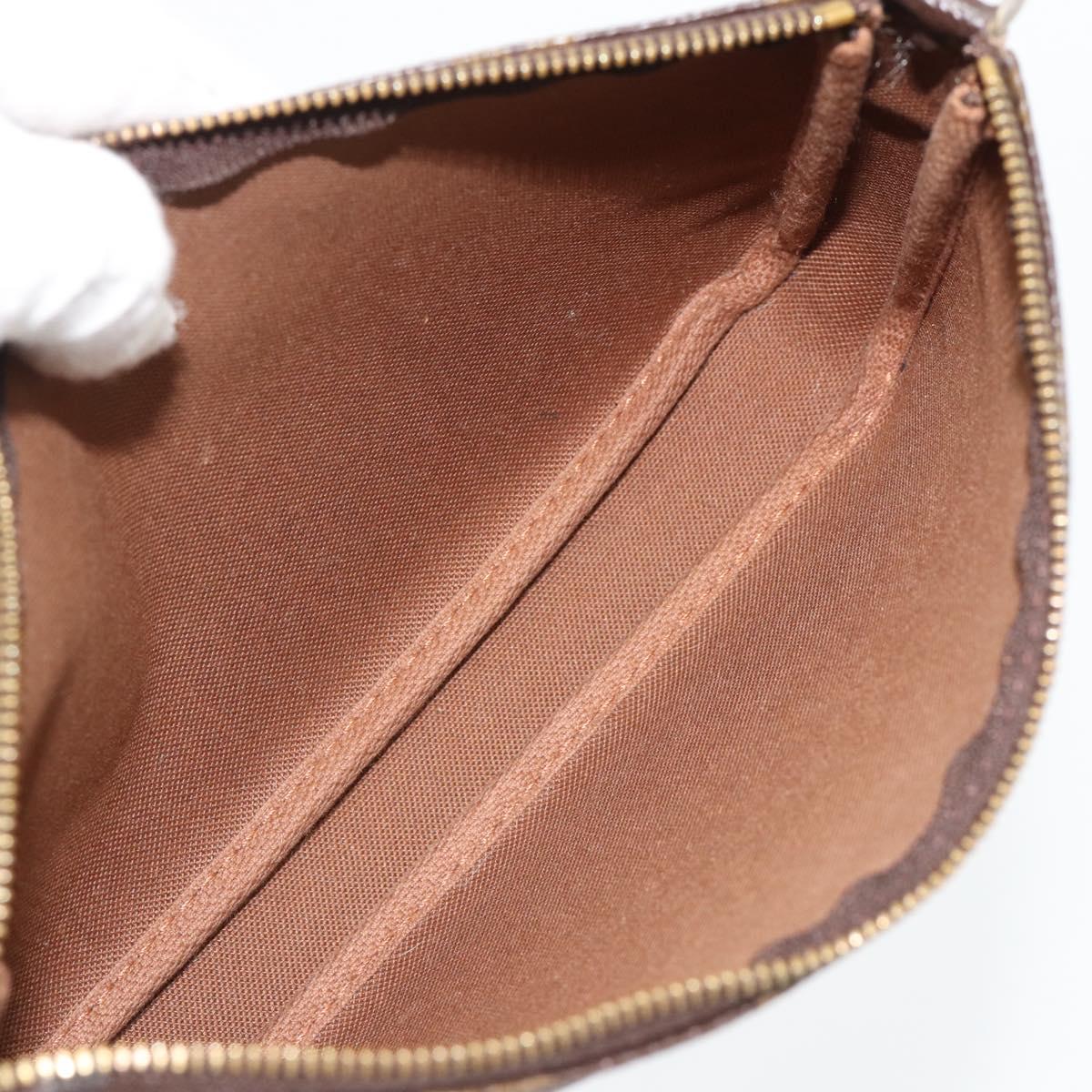 LOUIS VUITTON Monogram Pochette Accessoires Pouch M51980 LV Auth 180733