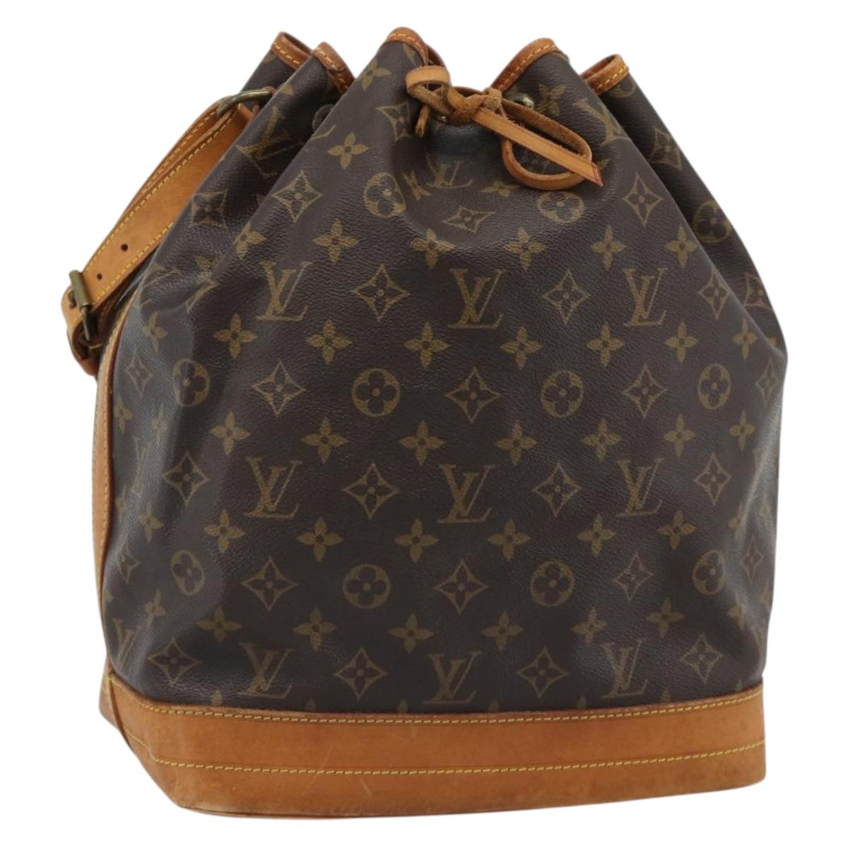 LOUIS VUITTON Monogram Noe Shoulder Bag M42224 LV Auth 180740