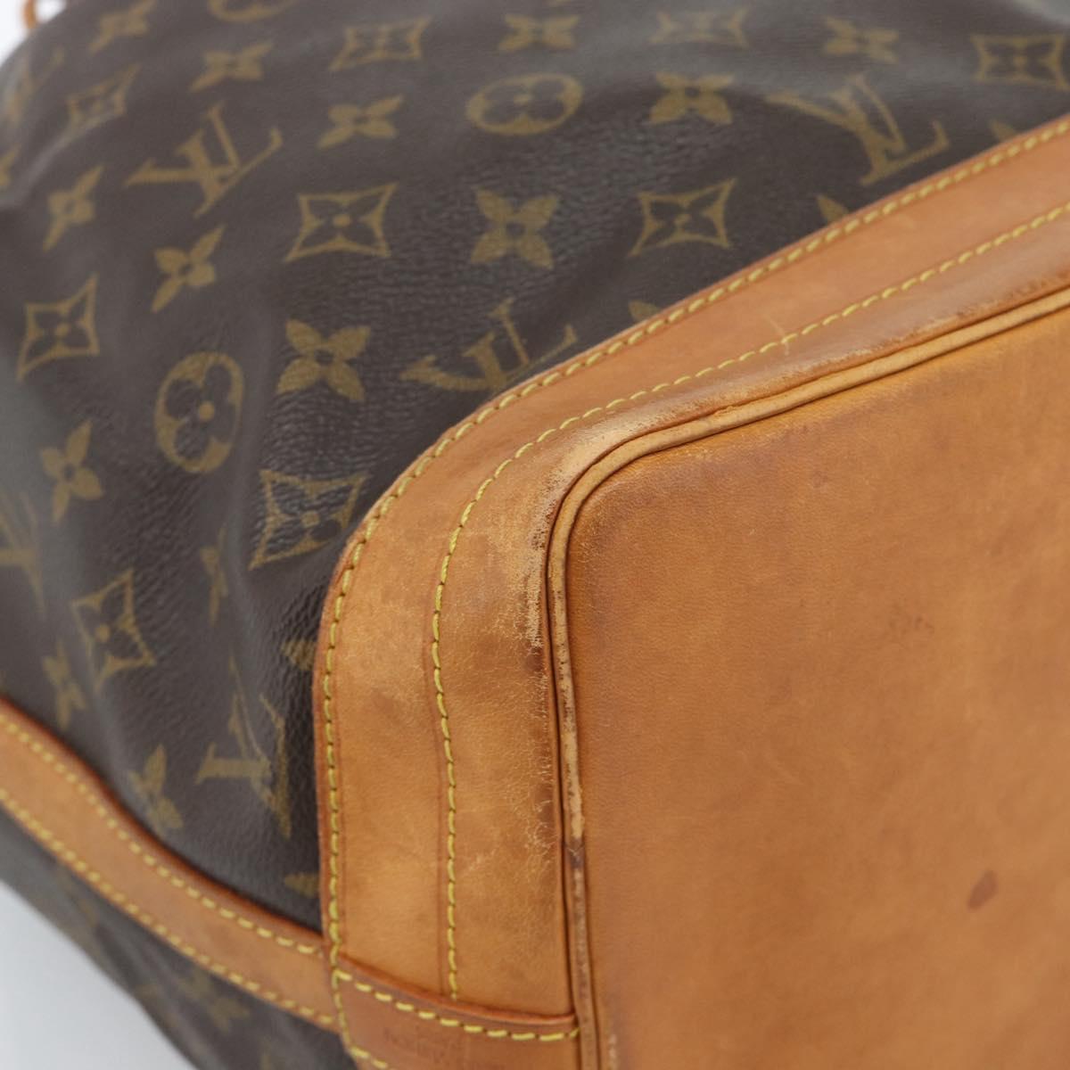 LOUIS VUITTON Monogram Noe Shoulder Bag M42224 LV Auth 180740