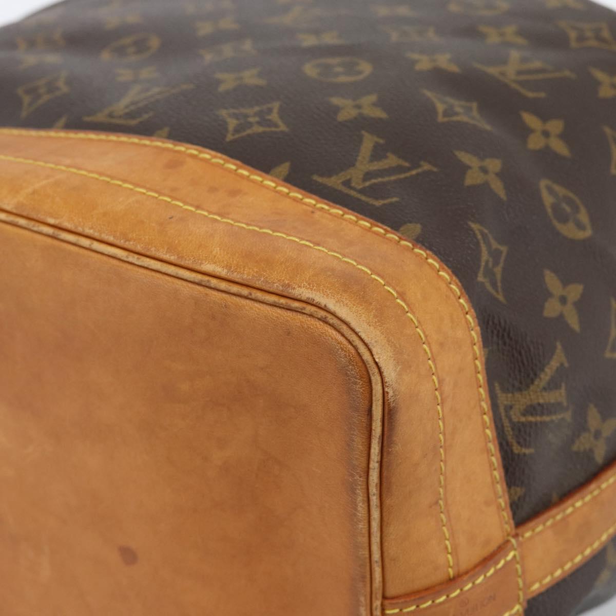 LOUIS VUITTON Monogram Noe Shoulder Bag M42224 LV Auth 180740