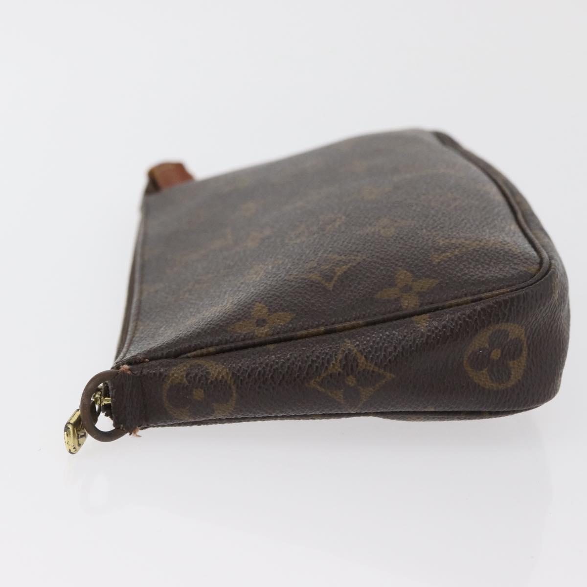 LOUIS VUITTON Monogram Pochette Accessoires Pouch M51980 LV Auth 180741