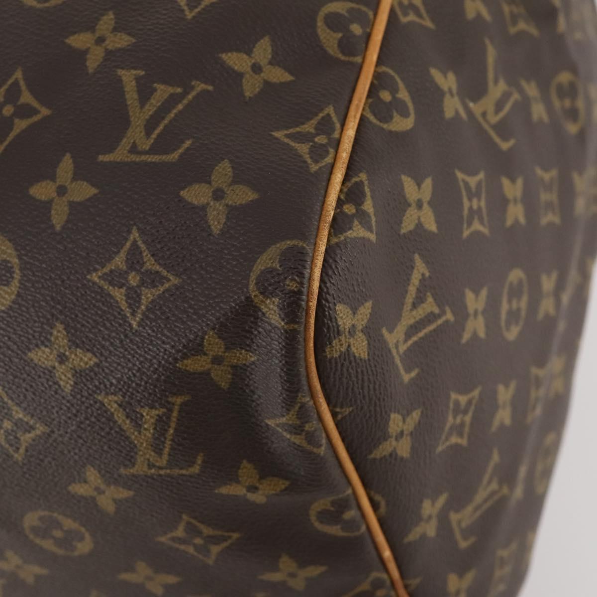 LOUIS VUITTON Monogram Sac Souple 55 Boston Bag M41622 LV Auth 180744A