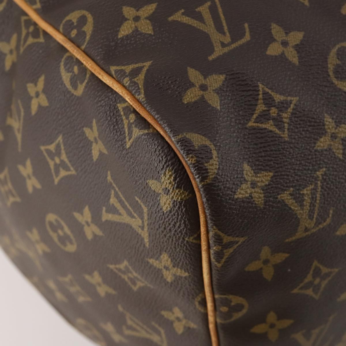 LOUIS VUITTON Monogram Sac Souple 55 Boston Bag M41622 LV Auth 180744A