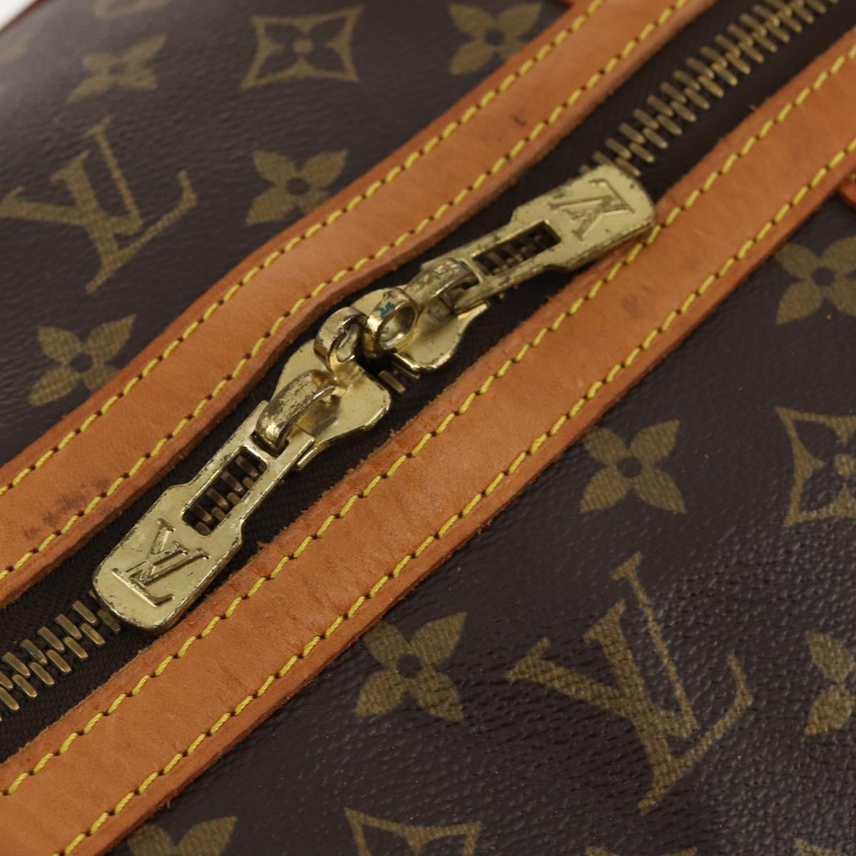 LOUIS VUITTON Monogram Sac Souple 55 Boston Bag M41622 LV Auth 180744A