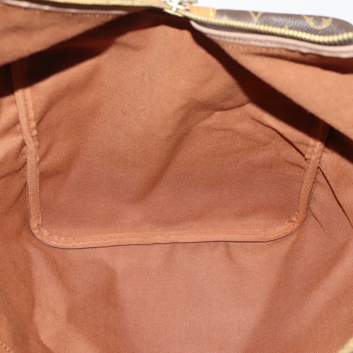 LOUIS VUITTON Monogram Sac Souple 55 Boston Bag M41622 LV Auth 180744A