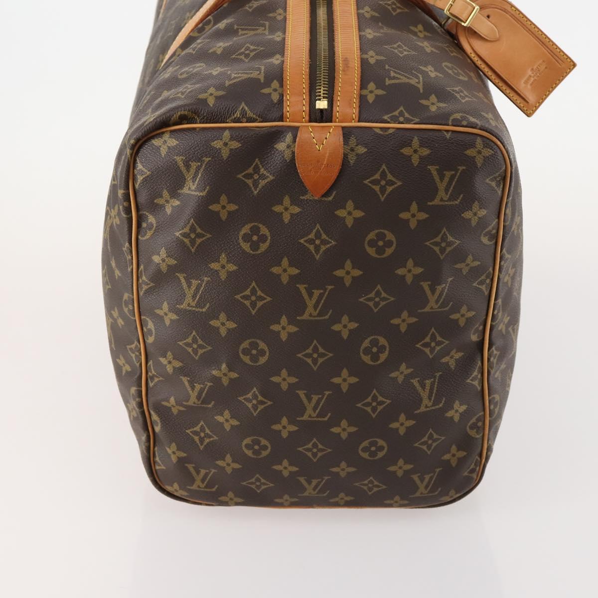 LOUIS VUITTON Monogram Sac Souple 55 Boston Bag M41622 LV Auth 180744A