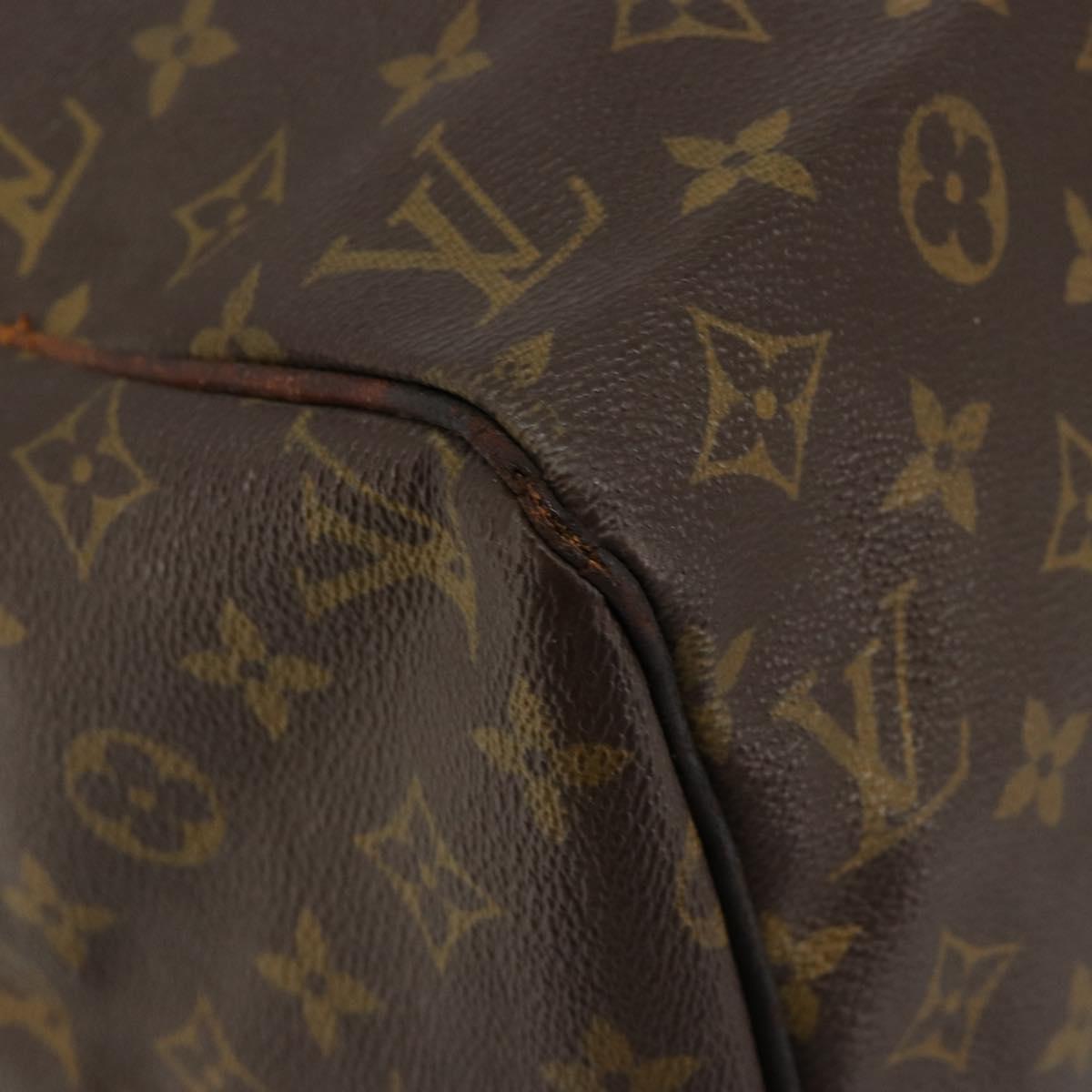 LOUIS VUITTON Monogram Sac Souple 45 Boston Bag M41624 LV Auth 180747