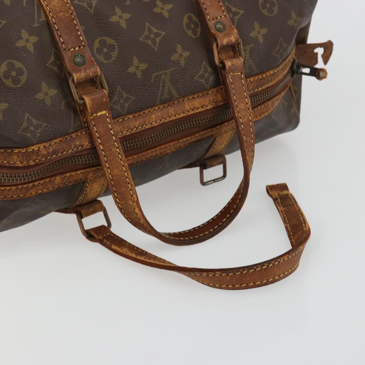 LOUIS VUITTON Monogram Sac Souple 45 Boston Bag M41624 LV Auth 180747