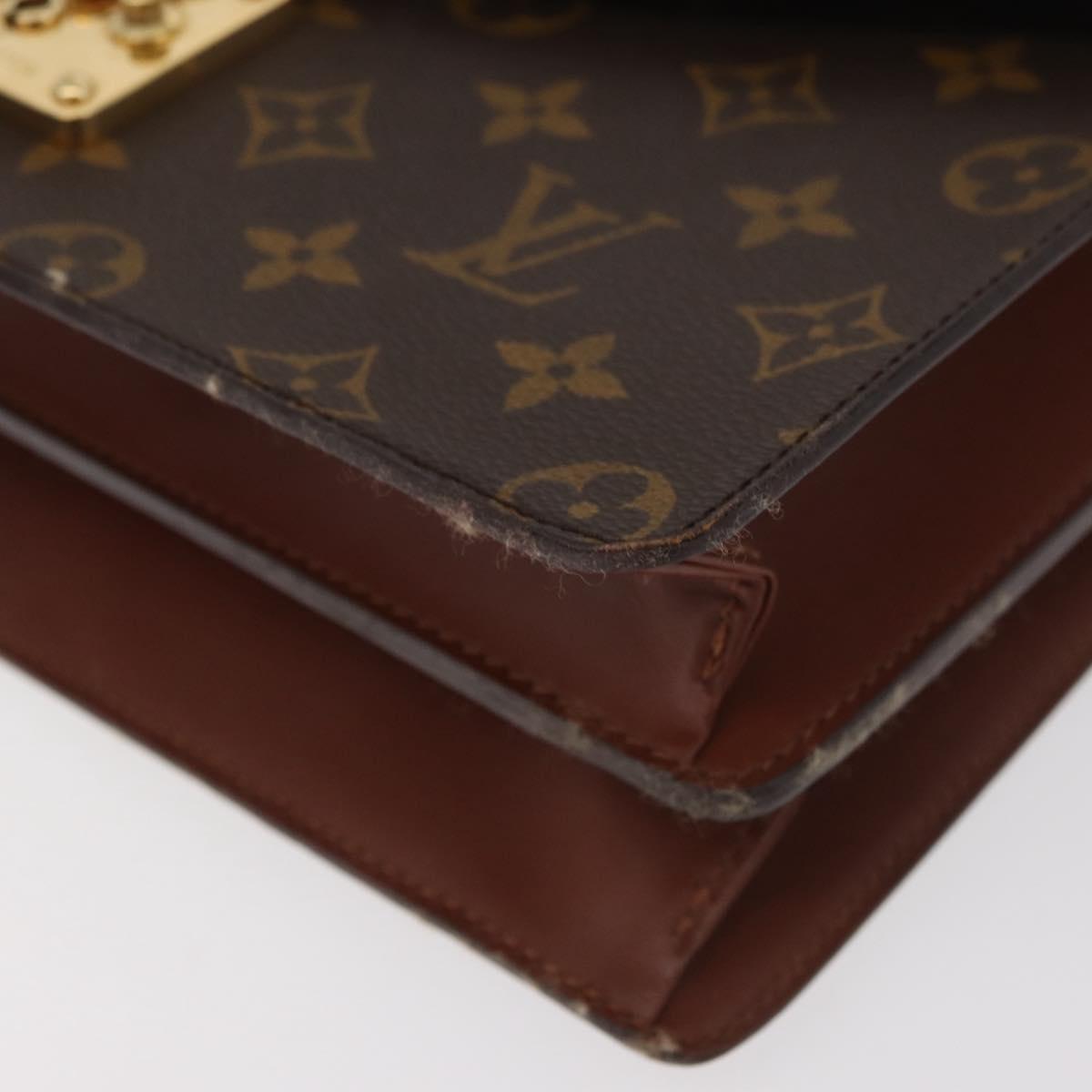 LOUIS VUITTON Monogram Concorde Hand Bag M51190 LV Auth 180757