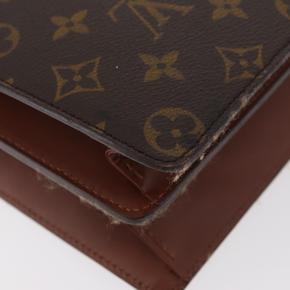 LOUIS VUITTON Monogram Concorde Hand Bag M51190 LV Auth 180757