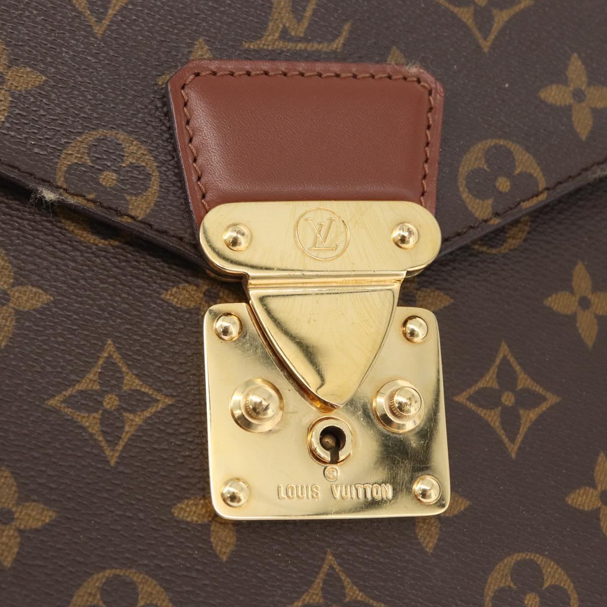 LOUIS VUITTON Monogram Concorde Hand Bag M51190 LV Auth 180757
