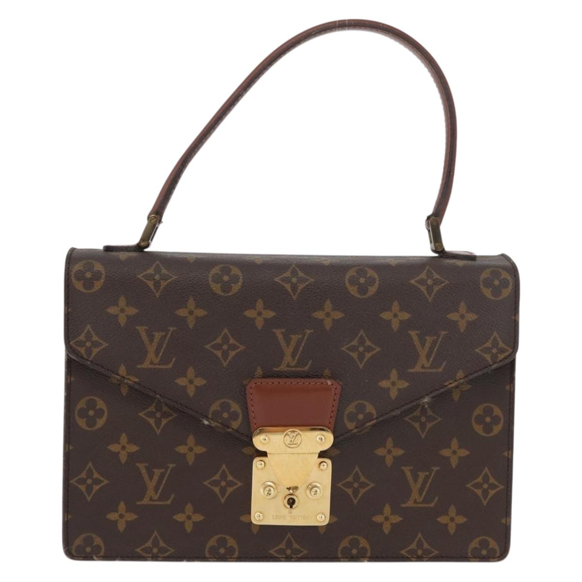 LOUIS VUITTON Monogram Concorde Hand Bag M51190 LV Auth 180757