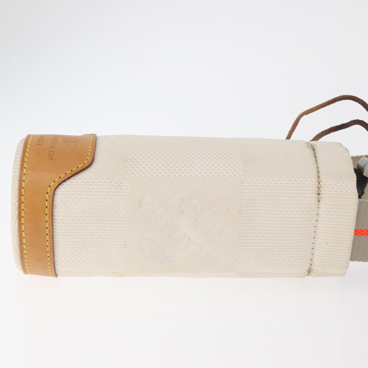 LOUIS VUITTON Damier Geant LV Cup Plastic Bottle Holder Bag White LV Auth 180763