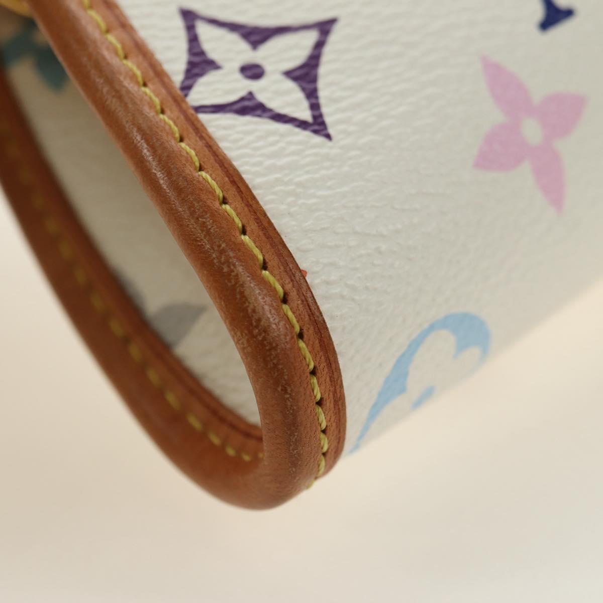 LOUIS VUITTON Monogram Multicolor Shirley Bag White M40049 LV Auth 180765SAV