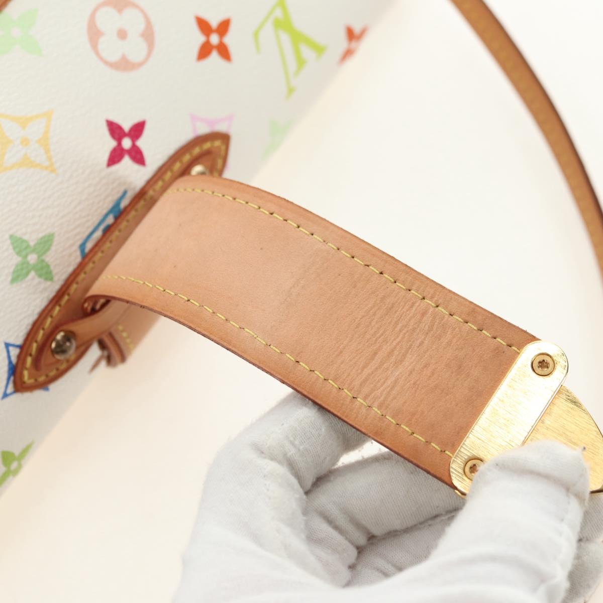 LOUIS VUITTON Monogram Multicolor Shirley Bag White M40049 LV Auth 180765SAV