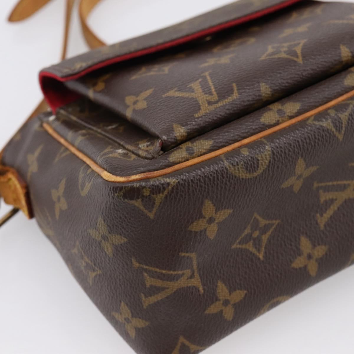 LOUIS VUITTON Monogram Viva Cite PM Shoulder Bag M51165 LV Auth 180768
