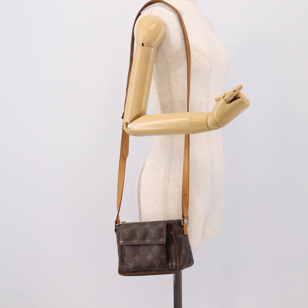 LOUIS VUITTON Monogram Viva Cite PM Shoulder Bag M51165 LV Auth 180768