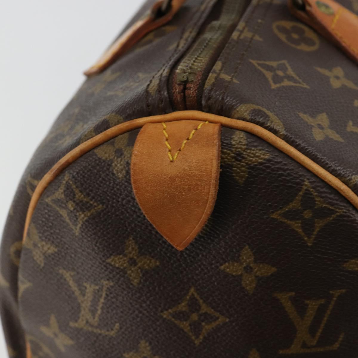LOUIS VUITTON Monogram Speedy 30 Hand Bag M41526 LV Auth 180769A