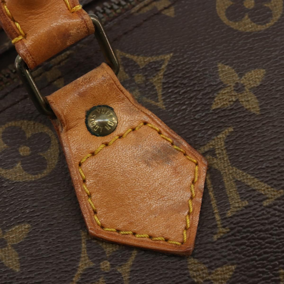 LOUIS VUITTON Monogram Speedy 30 Hand Bag M41526 LV Auth 180769A