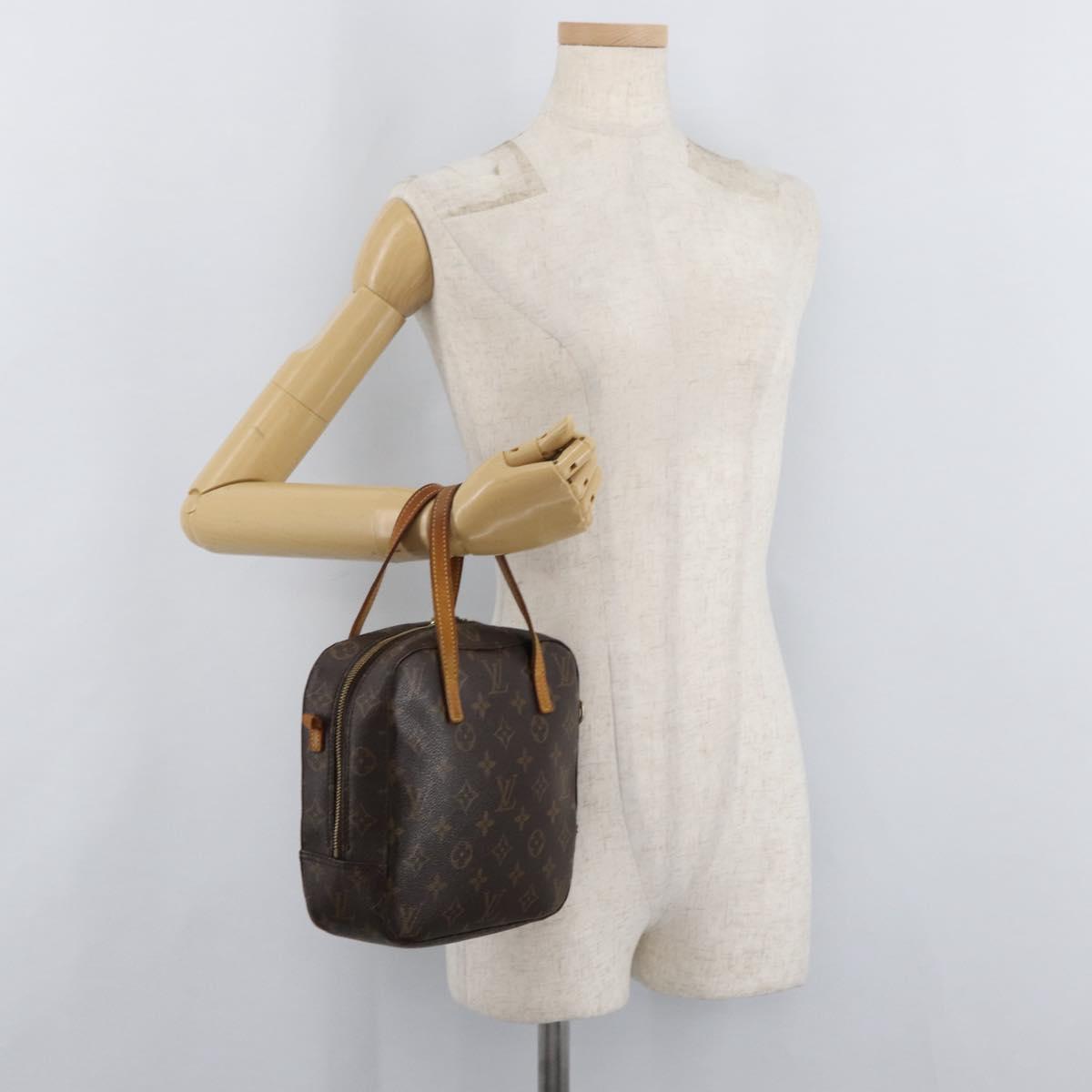 LOUIS VUITTON Monogram Spontini Hand Bag M47500 LV Auth 180772