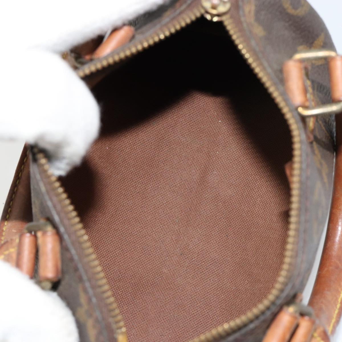 LOUIS VUITTON Monogram Mini Speedy Hand Bag M41534 LV Auth 180791