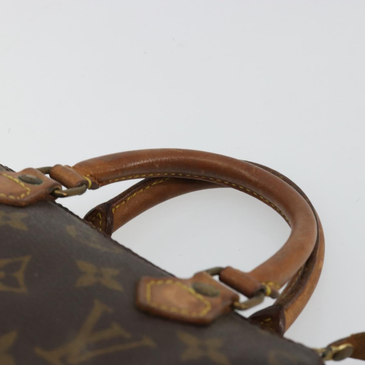 LOUIS VUITTON Monogram Mini Speedy Hand Bag M41534 LV Auth 180791