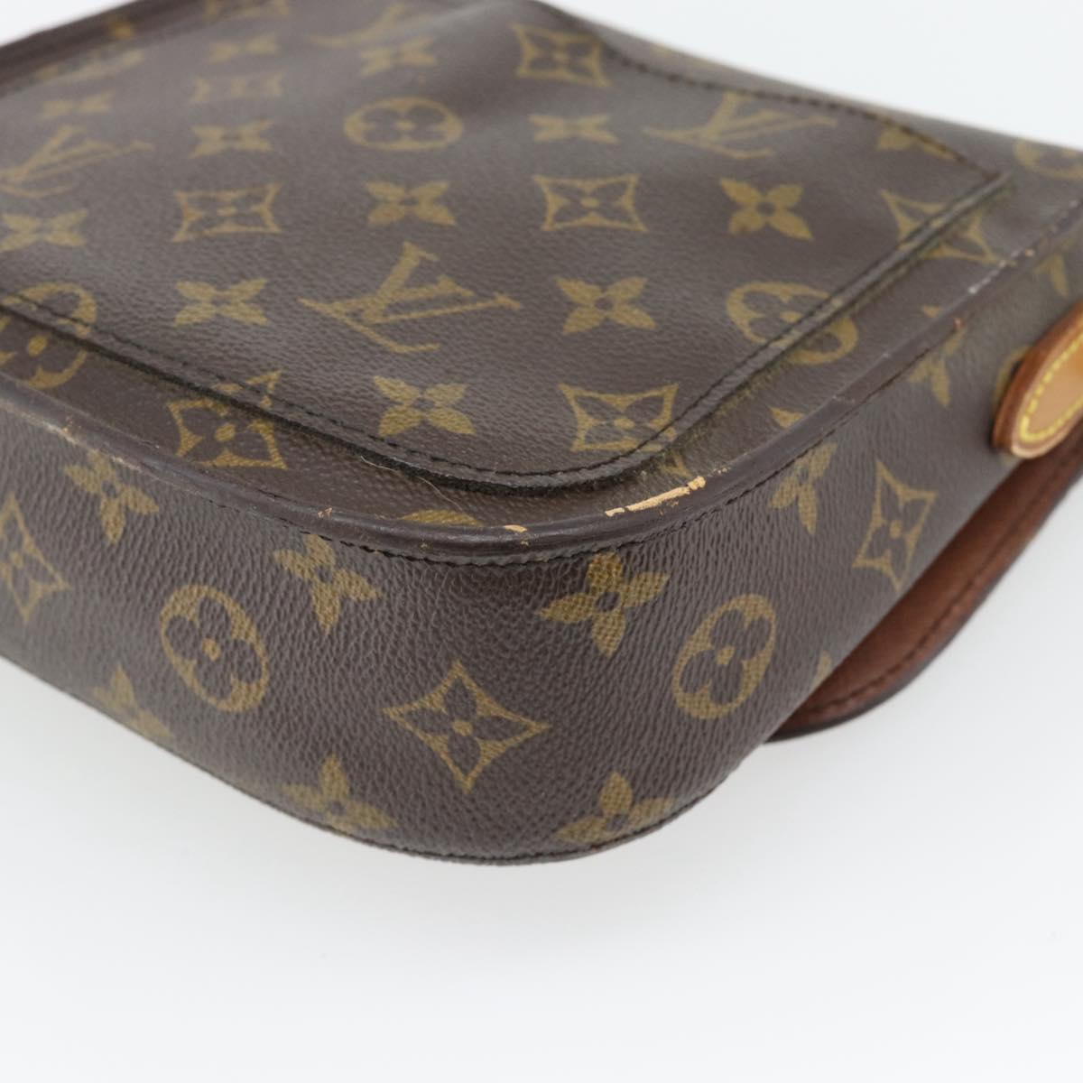 LOUIS VUITTON Monogram Saint Cloud MM Shoulder Bag M51243 LV Auth 180793