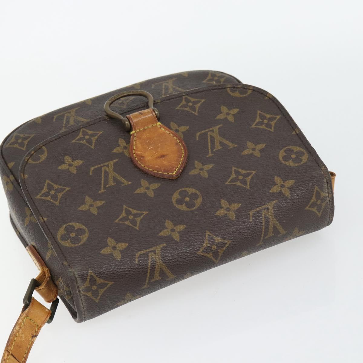 LOUIS VUITTON Monogram Saint Cloud MM Shoulder Bag M51243 LV Auth 180793
