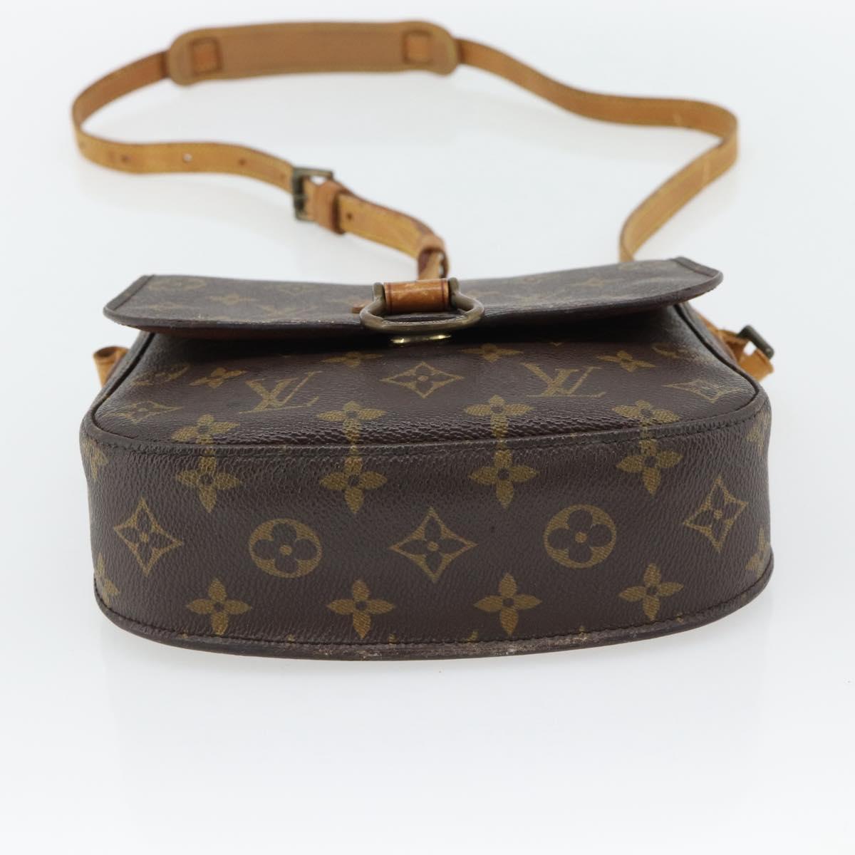 LOUIS VUITTON Monogram Saint Cloud MM Shoulder Bag M51243 LV Auth 180793