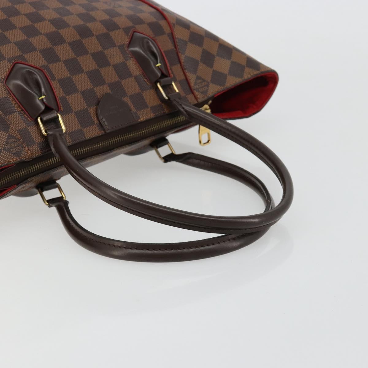 LOUIS VUITTON Damier Ebene Kaysa Tote MM Tote Bag N41548 LV Auth 180807