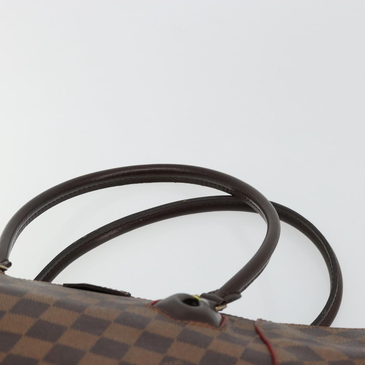 LOUIS VUITTON Damier Ebene Kaysa Tote MM Tote Bag N41548 LV Auth 180807