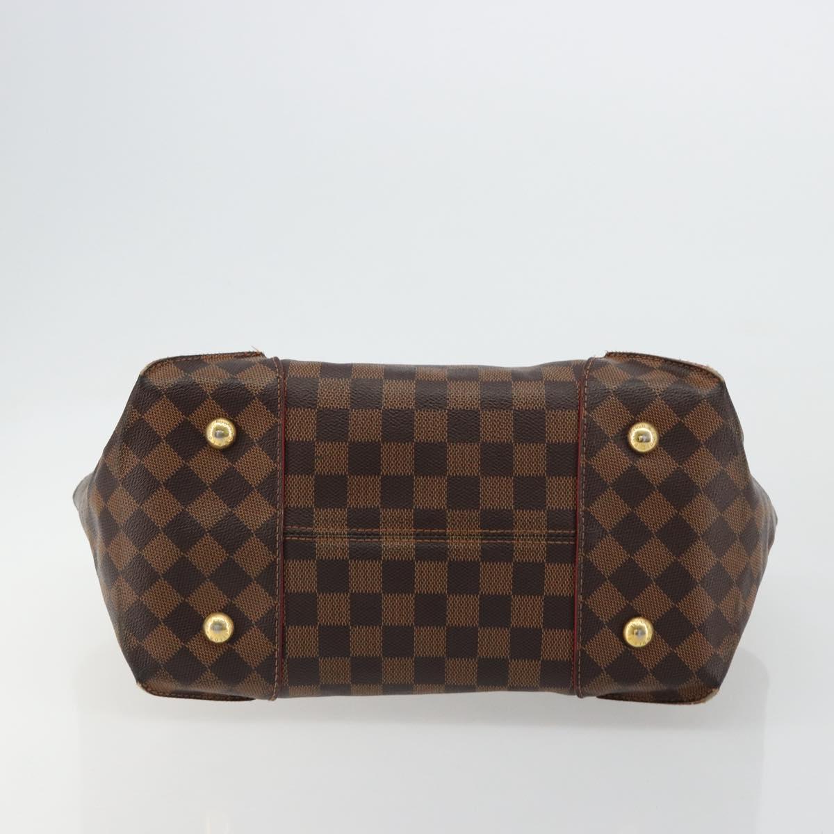 LOUIS VUITTON Damier Ebene Kaysa Tote MM Tote Bag N41548 LV Auth 180807