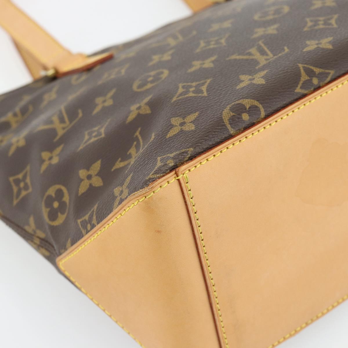 LOUIS VUITTON Monogram Cabas Piano Tote Bag M51148 LV Auth 180811SAV