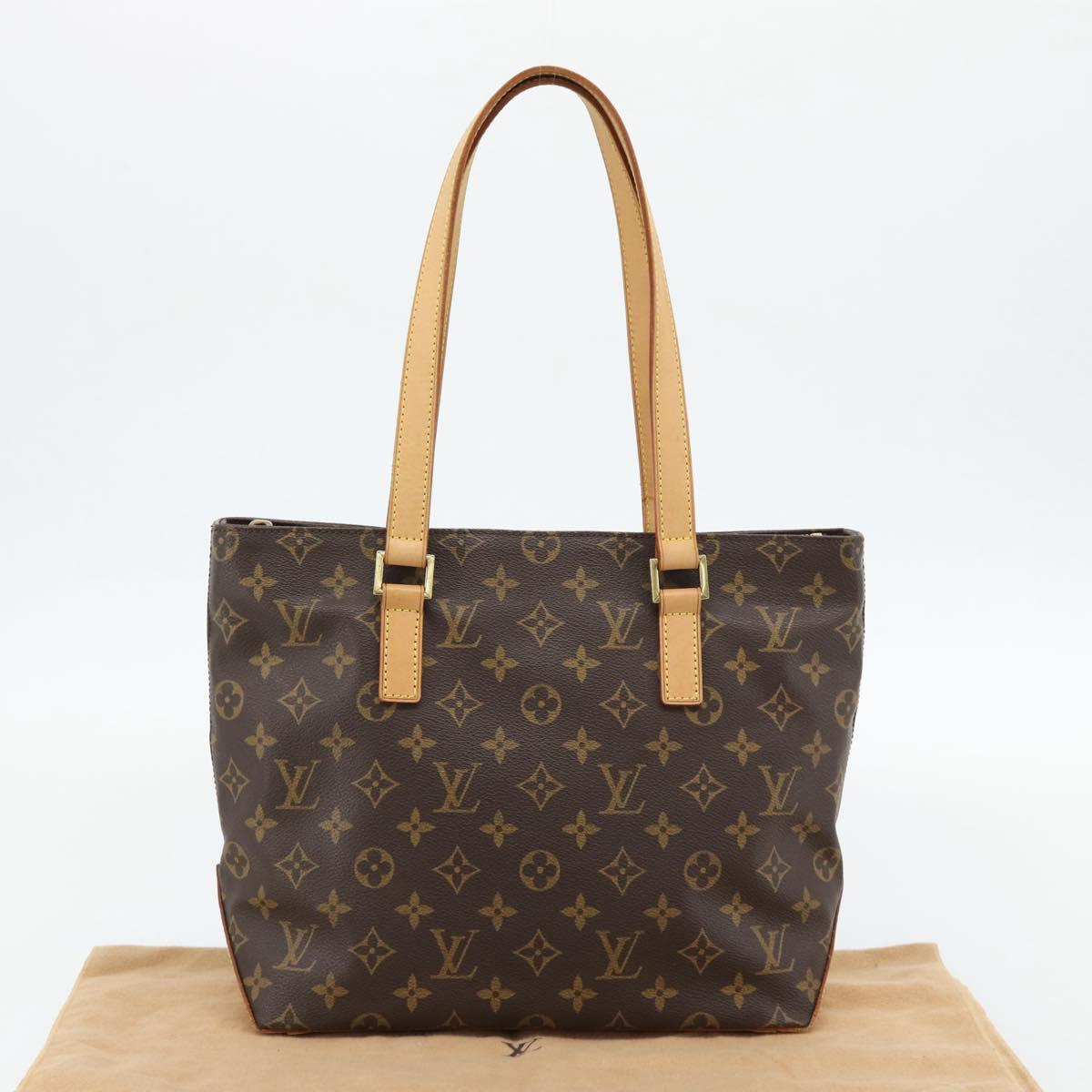 LOUIS VUITTON Monogram Cabas Piano Tote Bag M51148 LV Auth 180811SAV