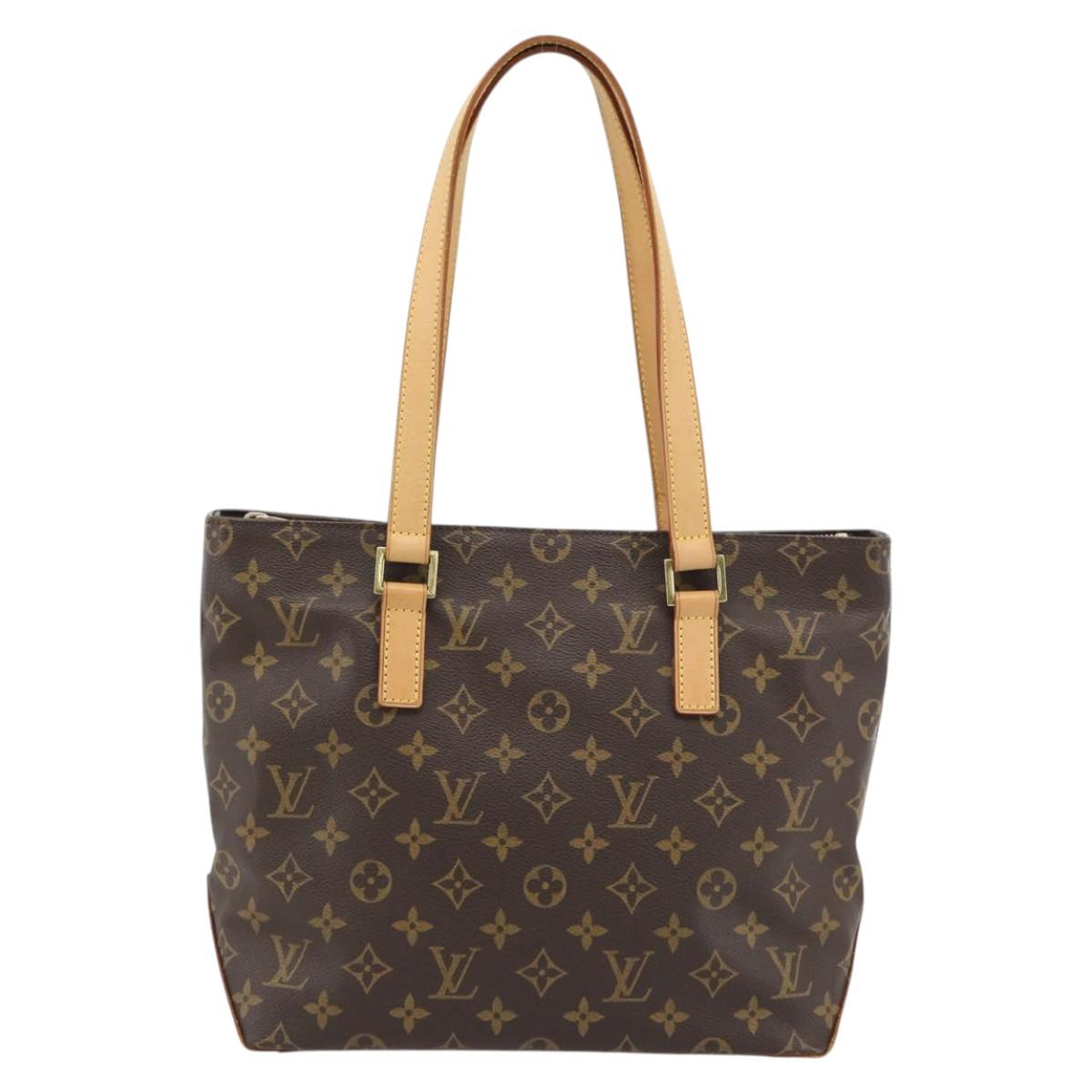 LOUIS VUITTON Monogram Cabas Piano Tote Bag M51148 LV Auth 180811SAV
