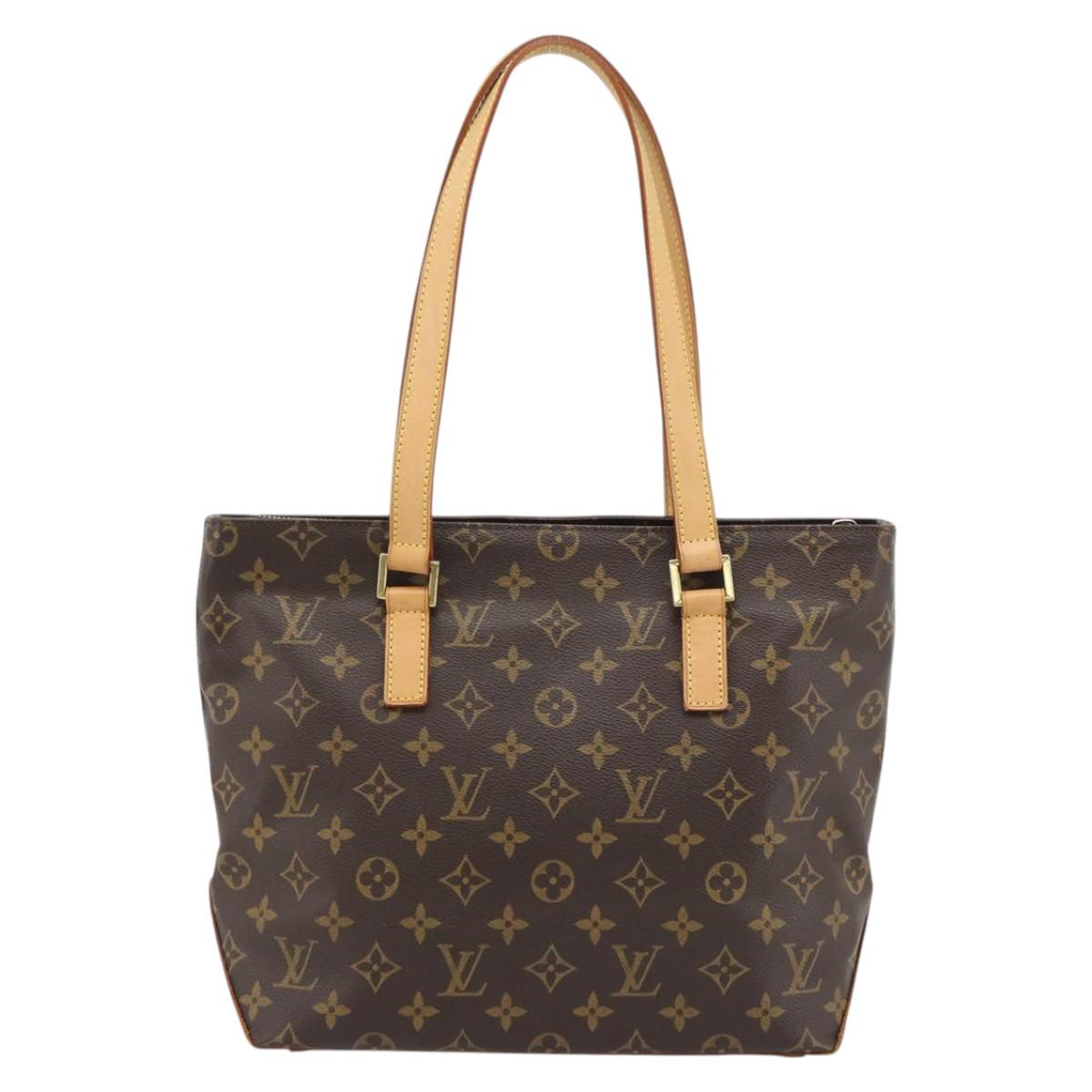 LOUIS VUITTON Monogram Cabas Piano Tote Bag M51148 LV Auth 180811SAV