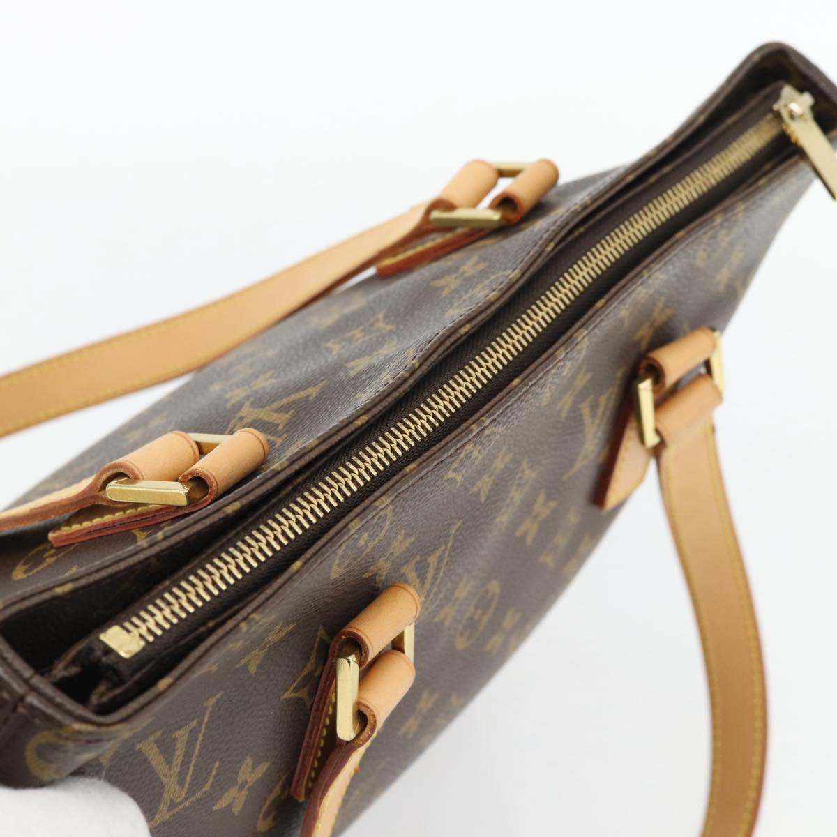 LOUIS VUITTON Monogram Cabas Piano Tote Bag M51148 LV Auth 180811SAV