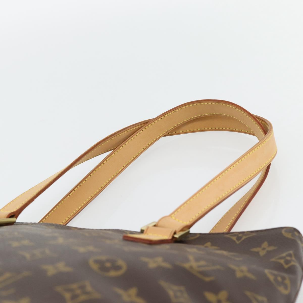 LOUIS VUITTON Monogram Cabas Piano Tote Bag M51148 LV Auth 180811SAV
