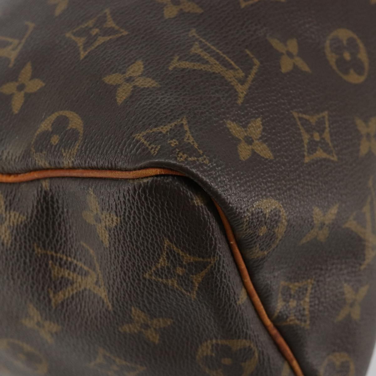 LOUIS VUITTON Monogram Speedy 25 Hand Bag M41528 LV Auth 180823