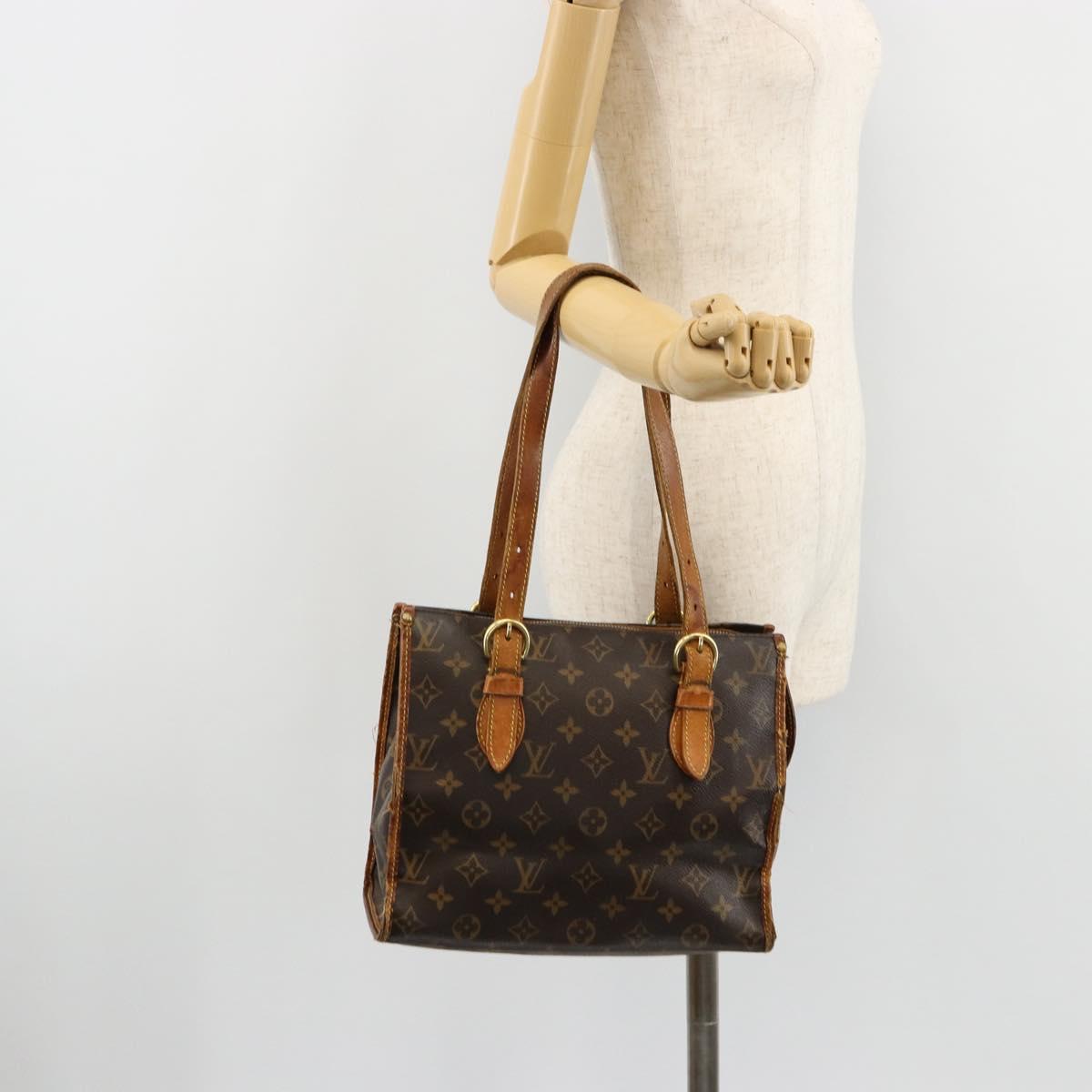 LOUIS VUITTON Monogram Popincourt Hand Bag M40007 LV Auth 180850