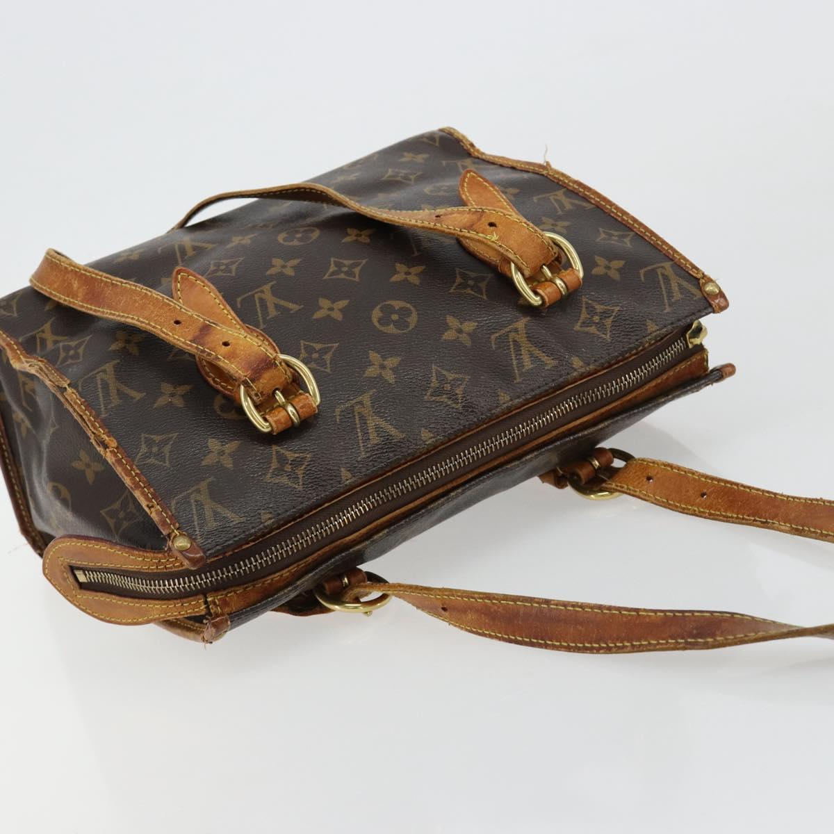 LOUIS VUITTON Monogram Popincourt Hand Bag M40007 LV Auth 180850