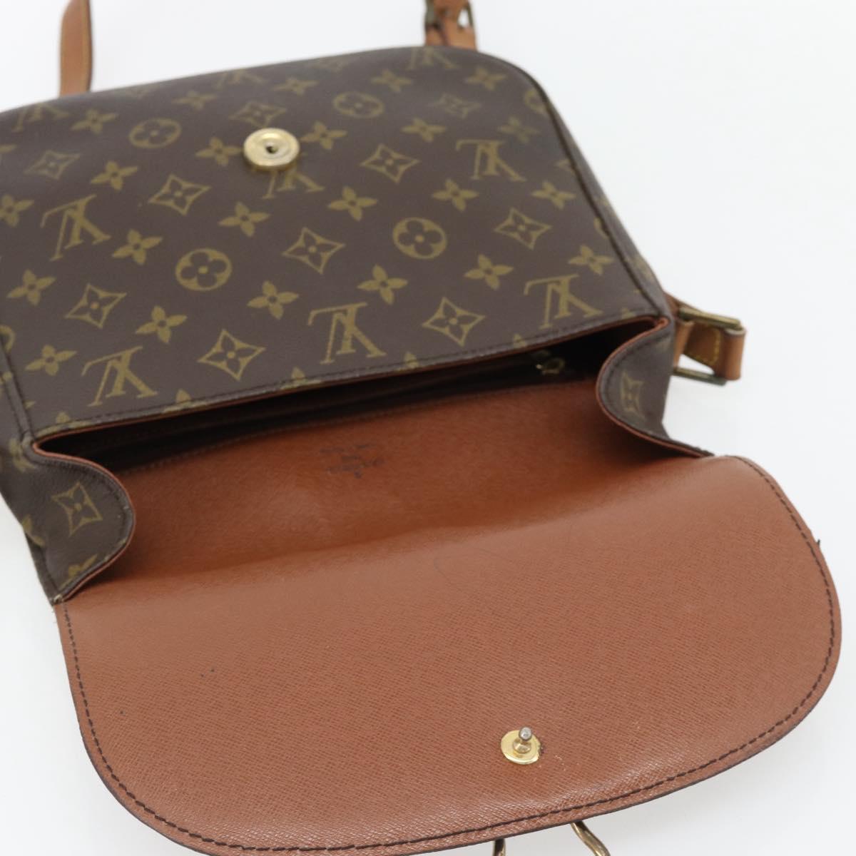 LOUIS VUITTON Monogram Saint Cloud GM Shoulder Bag M51242 LV Auth 180851