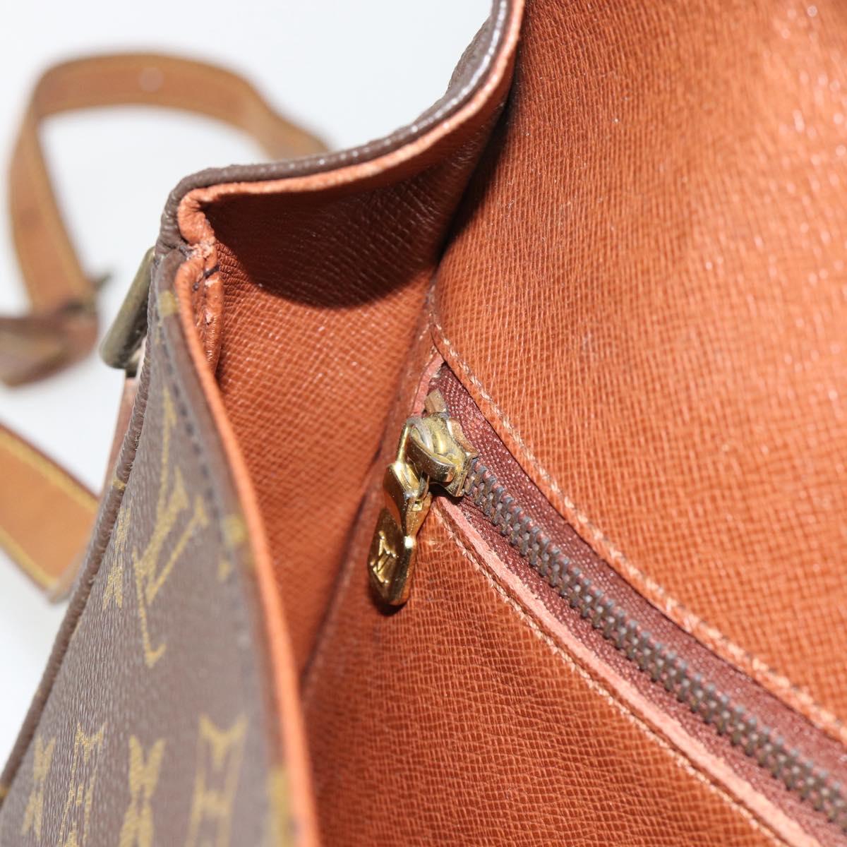 LOUIS VUITTON Monogram Saint Cloud GM Shoulder Bag M51242 LV Auth 180851