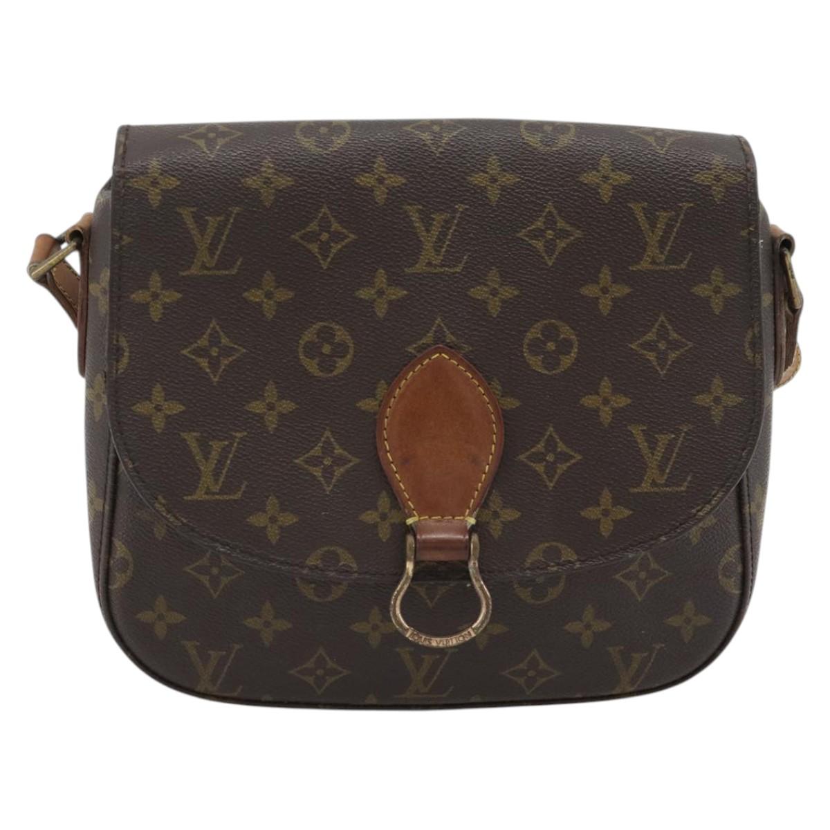 LOUIS VUITTON Monogram Saint Cloud GM Shoulder Bag M51242 LV Auth 180851