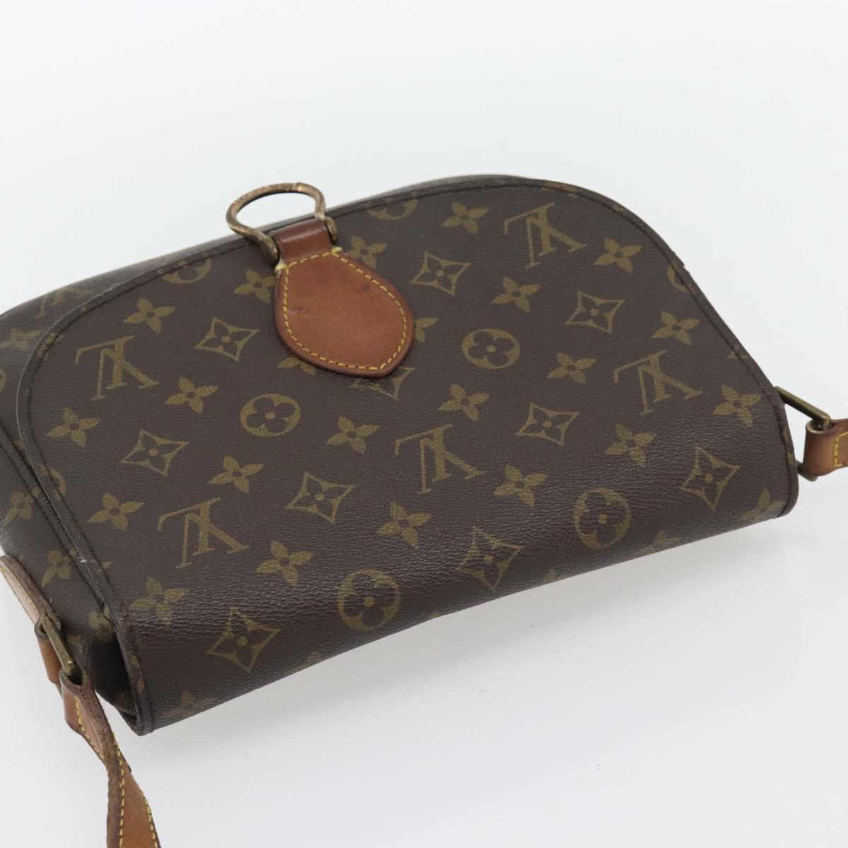 LOUIS VUITTON Monogram Saint Cloud GM Shoulder Bag M51242 LV Auth 180851