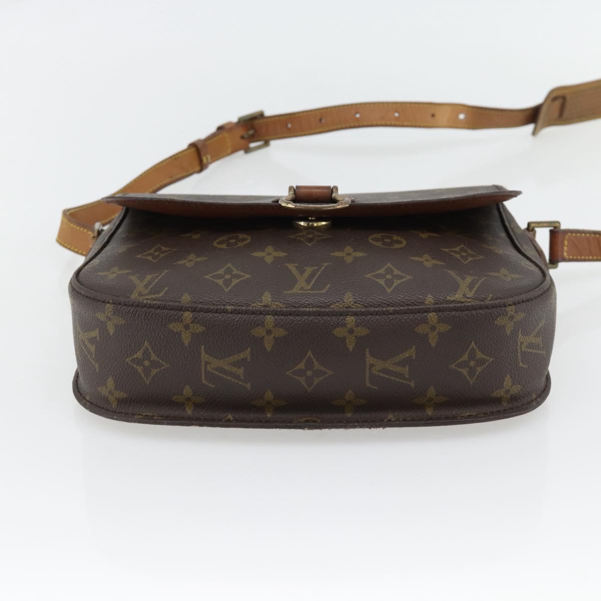LOUIS VUITTON Monogram Saint Cloud GM Shoulder Bag M51242 LV Auth 180851