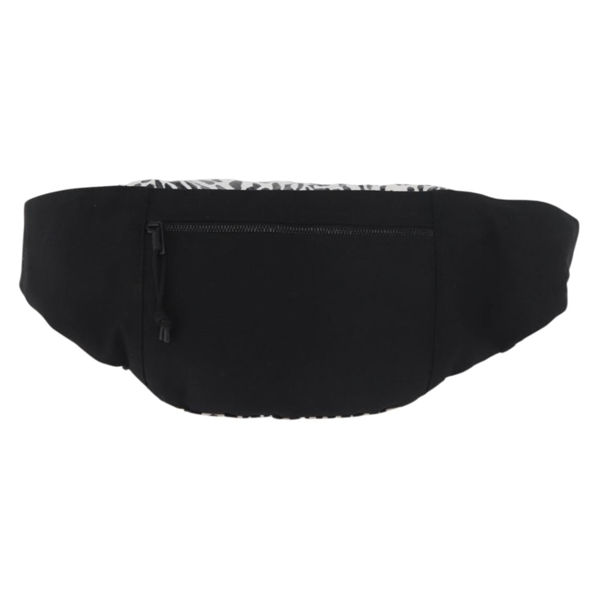 SAINT LAURENT Waist bag Nylon White Auth 180871A