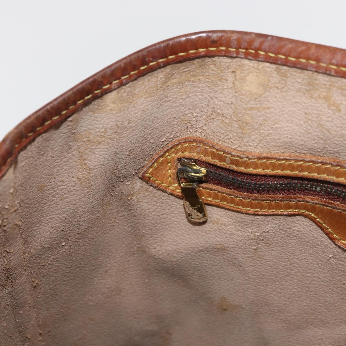 LOUIS VUITTON Monogram Bucket GM Shoulder Bag M42236 LV Auth 180877