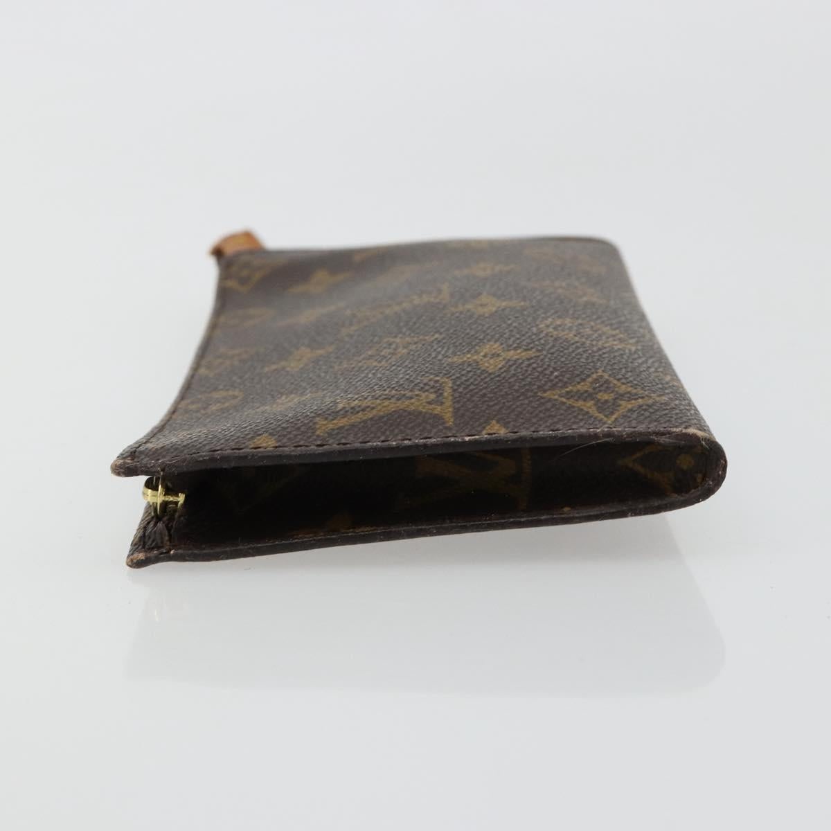LOUIS VUITTON Monogram Bucket GM Accessory Pouch LV Auth 180878