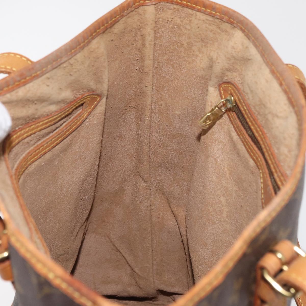LOUIS VUITTON Monogram Bucket GM Shoulder Bag M42236 LV Auth 180879